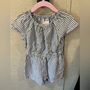 Striped romper